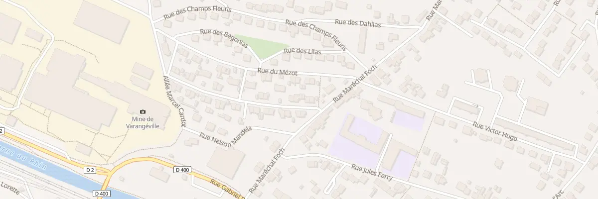 Plan du 6 Rue Etienne Staub à Varangéville