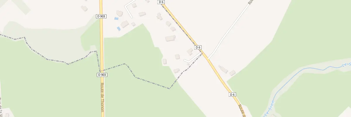 Plan du 1489 Rte de Cornier à Cornier