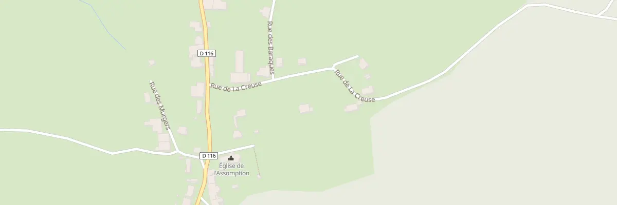 Plan du 6 Rue de la Creuse à Châtenois