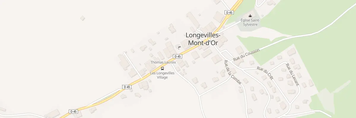 Plan du 54 Rue du Bief Blanc à Longevilles-Mont-d’Or