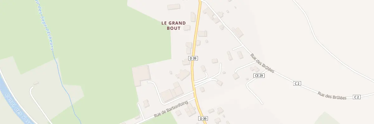 Plan du 1190 Rue de Xertigny à Girancourt