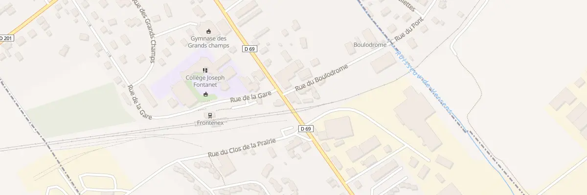 Plan du 29 Rue des tilleuls à Frontenex