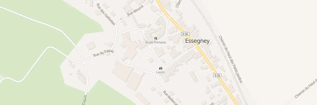 Plan du 9 Rue des Clercs à Essegney