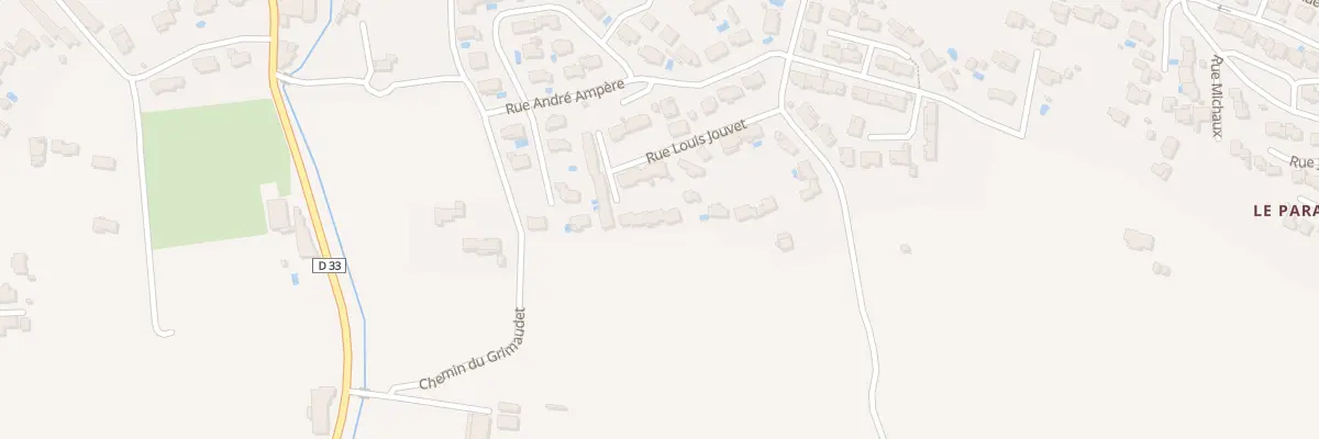 Plan du 4 Av du Pioule au Luc
