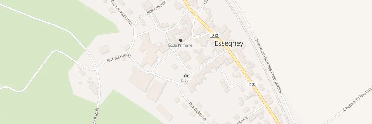 Plan du 7 Rue des Clercs à Essegney