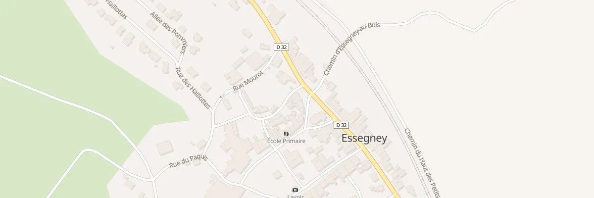 Plan du 1 Rue Bienheureux Jean M Moye à Essegney