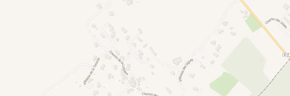 Plan du 358 Les Codouls au Thoronet