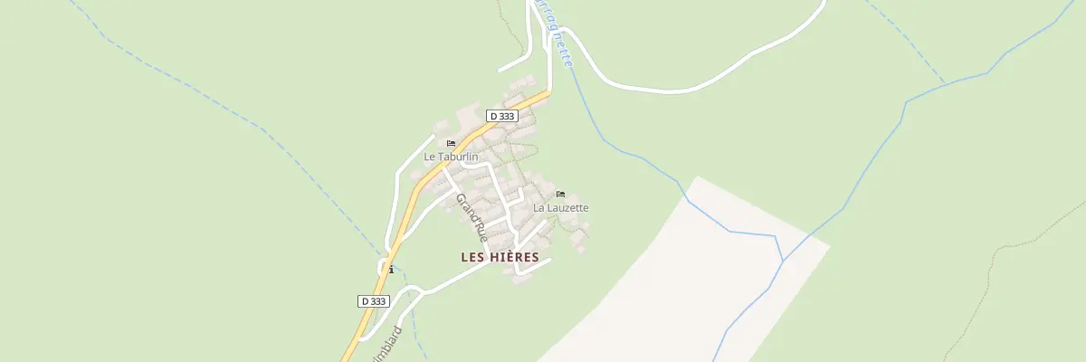 Plan du 5231 Les Hieres à La Grave
