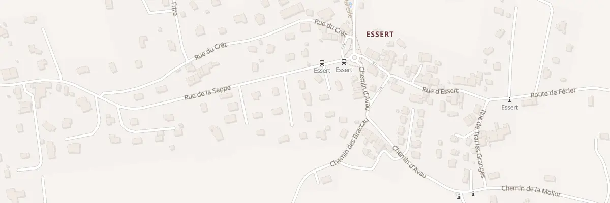 Plan du 20B Rue de la seppe à Messery