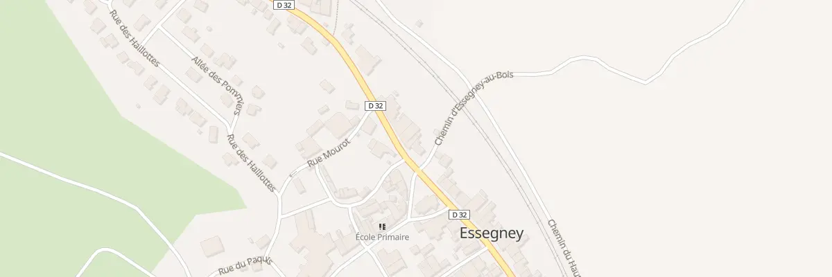Plan du 47 Rue Paul Legrand à Essegney