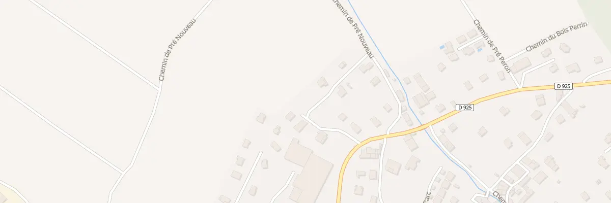 Plan du 152 Che de Pré Péron à Sainte-Hélène-sur-Isère