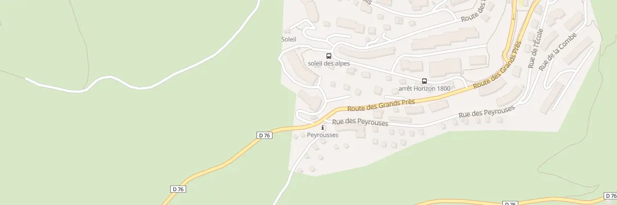 Plan du 41 Rue des Grands Prés à Orcières
