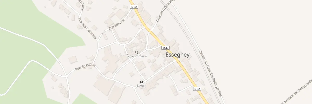 Plan du 4 Rue Bienheureux Jean M Moye à Essegney