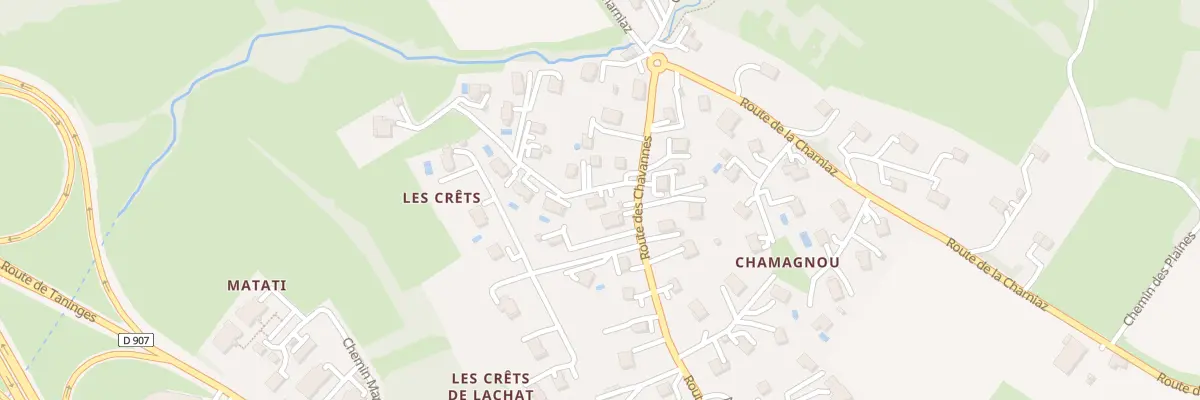 Plan du 16 Che des Crêts Fleuris à Bonne