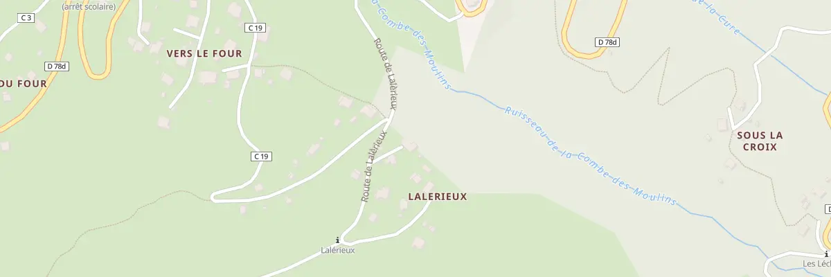 Plan du 45 Imp des Greniers à Jarrier