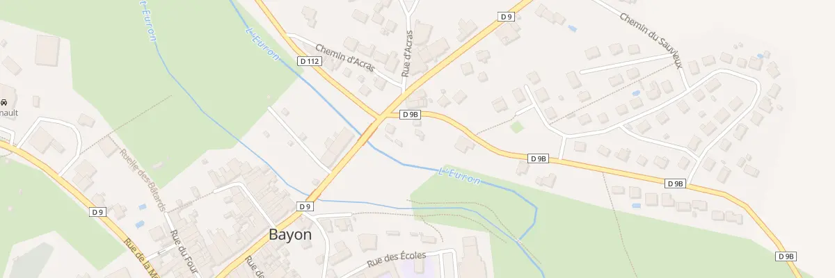 Plan du 2 Rue d’Haigneville à Bayon