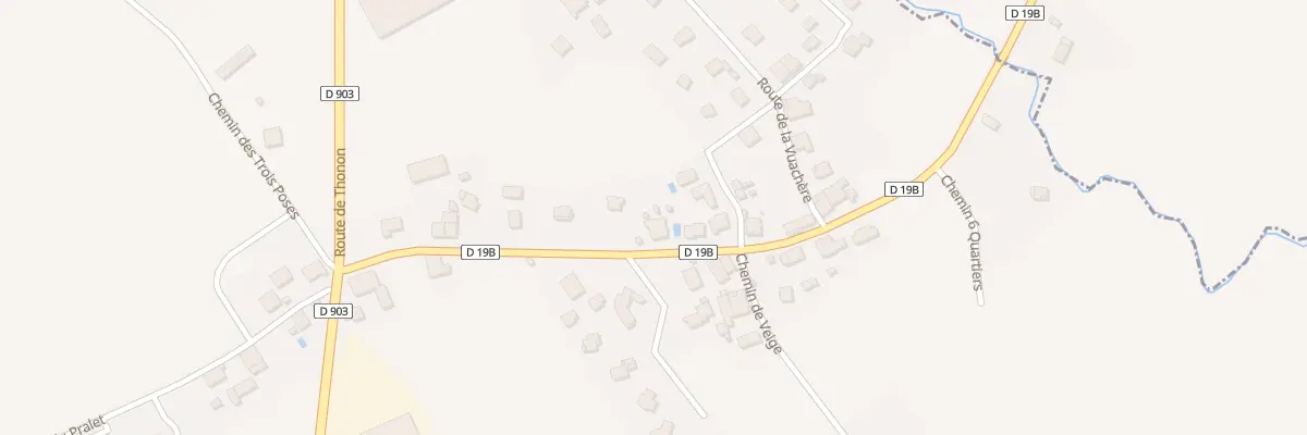 Plan du 239 Rte de la Madeleine à Cornier
