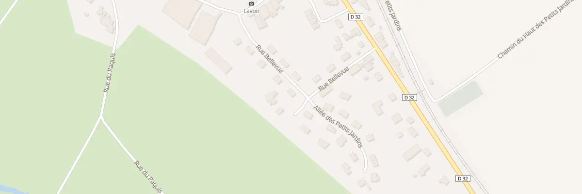Plan du 4 Rue Bellevue à Essegney
