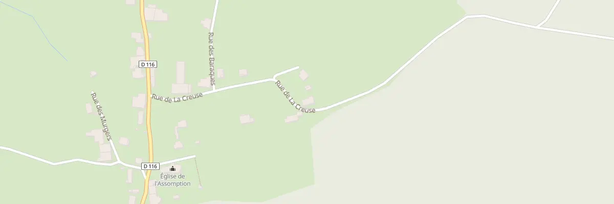 Plan du 11 Rue de la Creuse à Châtenois