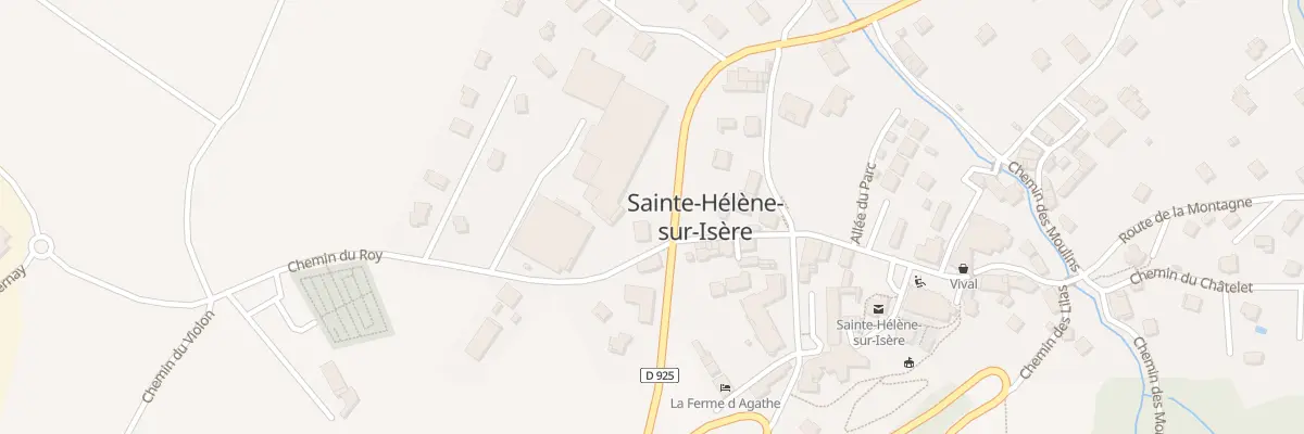 Plan du 5070 Sainte Helene à Sainte-Hélène-sur-Isère