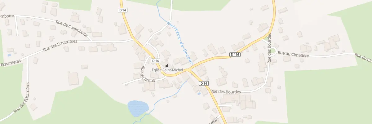 Plan du 7 Grande Rue à Velleminfroy