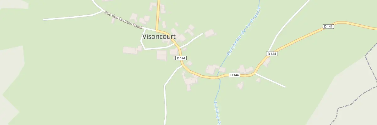 Plan du 3 Rue des Chenevieres à Visoncourt