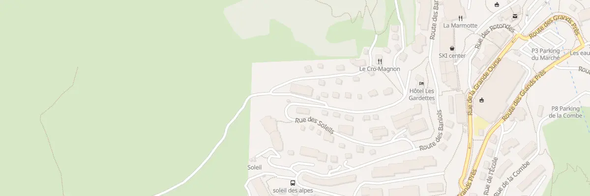 Plan du 5359 Merlette à Orcières
