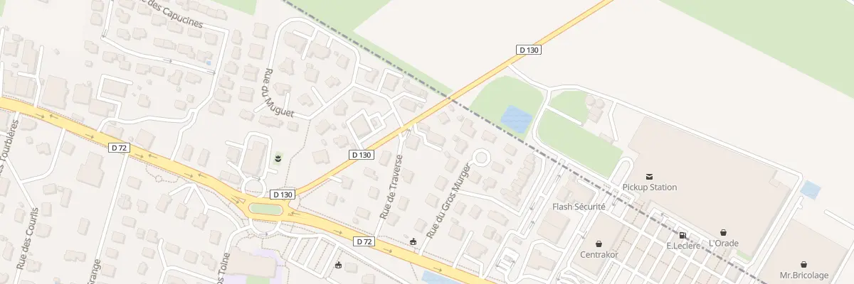 Plan du 8 Rue de Traverse à Houtaud