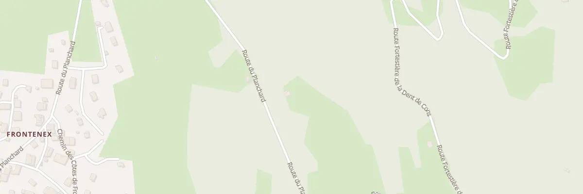 Plan du 1170 Rte du Planchard à Faverges-Seythenex