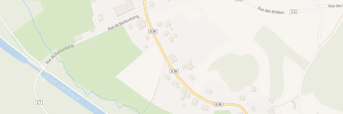 Plan du 1427 Rue de Xertigny à Girancourt