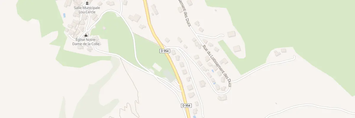 Plan du 52 Rue des Coquelicots au Sauze-du-Lac