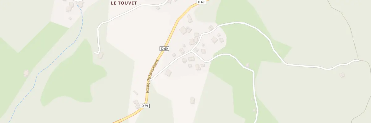 Plan du 102 Che du Touvet d’En Haut à Bonvillard