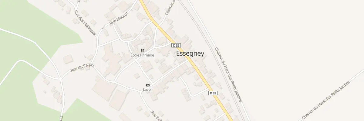 Plan du 16 Rue Paul Legrand à Essegney