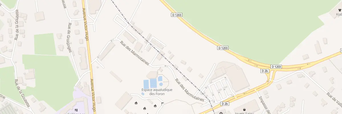 Plan du 155 Rue des Marmotaines à Amancy