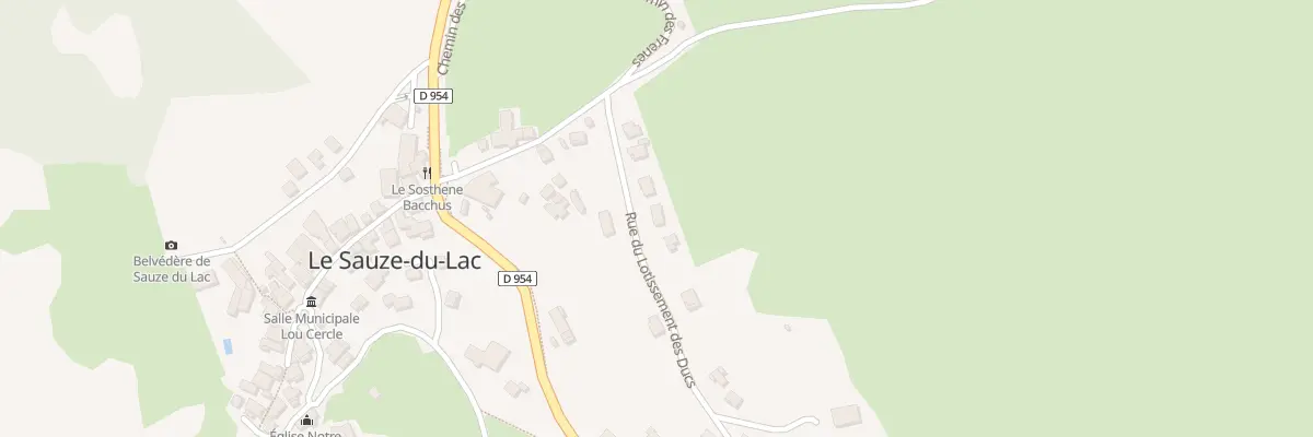 Plan du 5104 Lot Les Ducs au Sauze-du-Lac