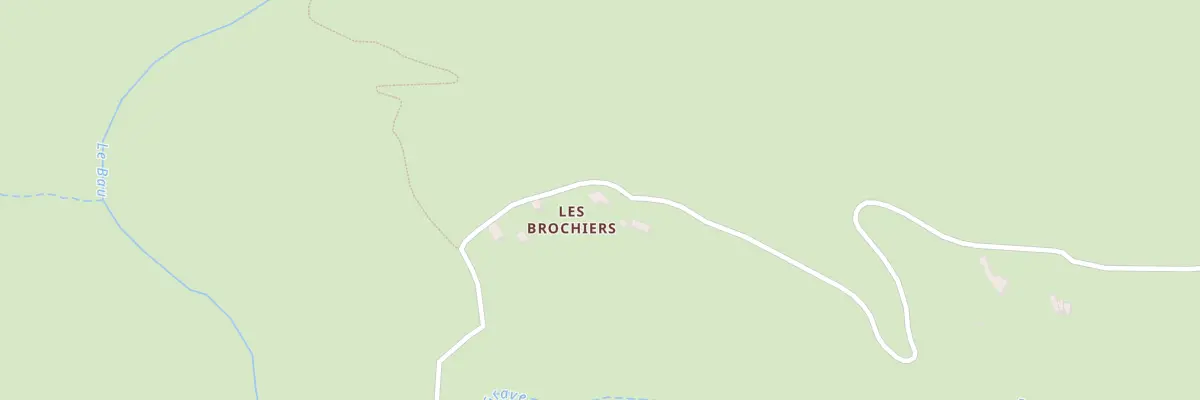 Plan du 8 Les Brochiers à La Palud-sur-Verdon