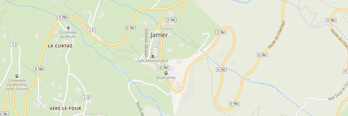 Plan du 2408 Rte du Chef-Lieu à Jarrier