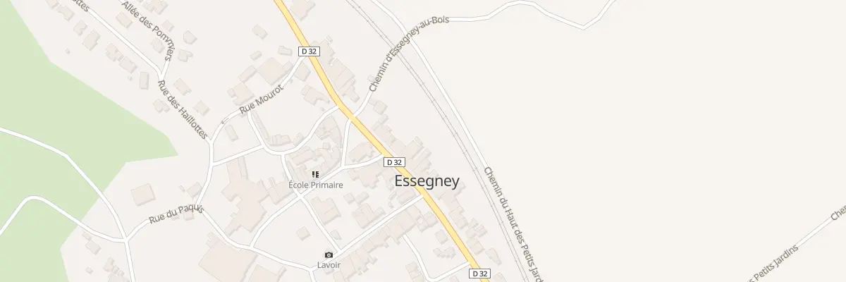 Plan du 33 Rue Paul Legrand à Essegney