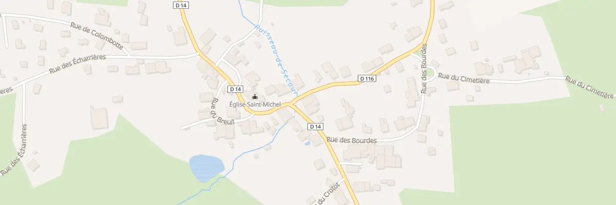 Plan du 9 Grande Rue à Velleminfroy