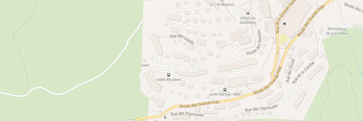 Plan du 243 Rue des Soleils à Orcières