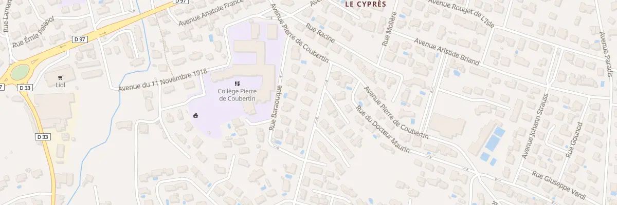 Plan du 9006 Baraouque au Luc