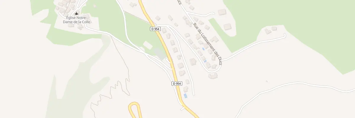 Plan du 114 Rue des Coquelicots au Sauze-du-Lac
