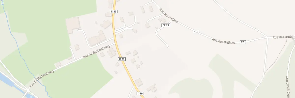 Plan du 1347 Rue de Xertigny à Girancourt
