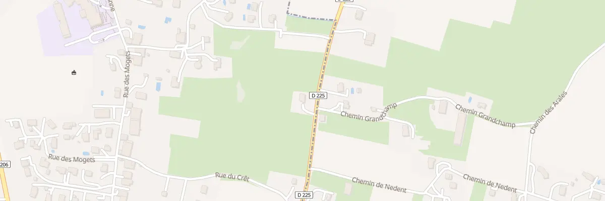 Plan du 891 Rte de Marcorens à Loisin