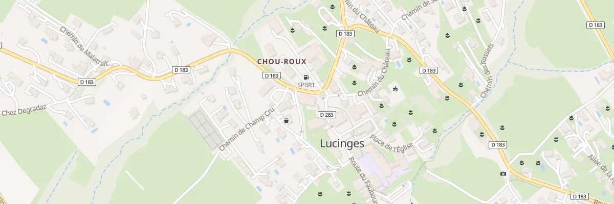 Plan du 44 Pl de l’Église à Lucinges