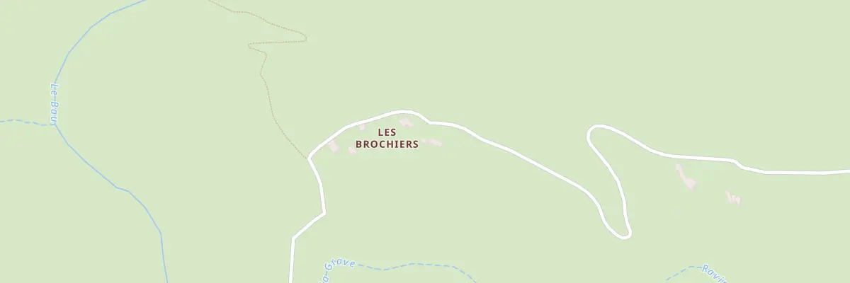 Plan du 7184 Les Brochiers à La Palud-sur-Verdon