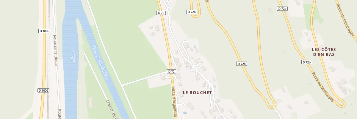 Plan du 47 Rte d’Argentine à Val-d’Arc
