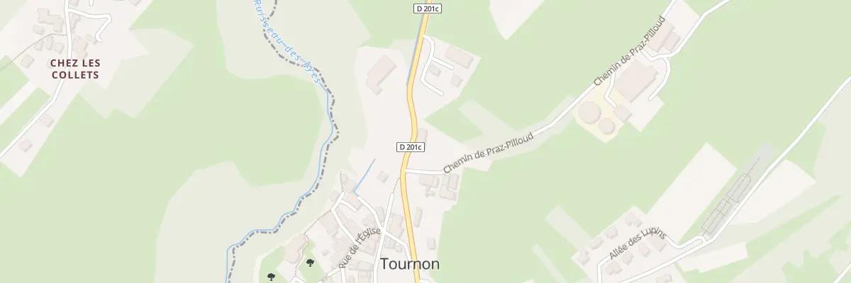 Plan du 1120 Rte du Col à Tournon
