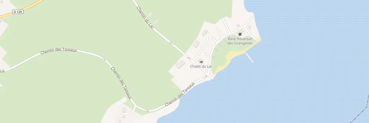 Plan du 8 Che du Lac aux Grangettes