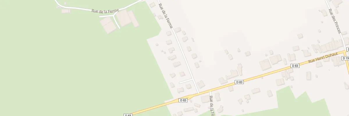 Plan du 6 Rue de la Ferme à Corbenay